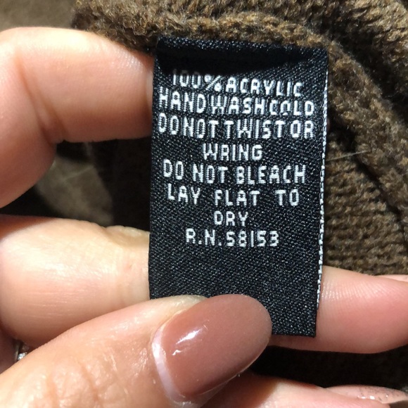 Chaudry KC brown cardigan size medium - Picture 12 of 12